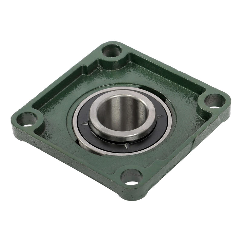 DURAFORCE 4PCS UCF208-24 Pillow Block Bearing 4-Bolt Self-Aligning 1-1/2" Bore Solid Base