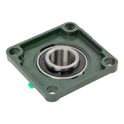 DURAFORCE 4PCS UCF208-24 Pillow Block Bearing 4-Bolt Self-Aligning 1-1/2" Bore Solid Base