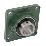 DURAFORCE 4PCS UCF208-24 Pillow Block Bearing 4-Bolt Self-Aligning 1-1/2" Bore Solid Base