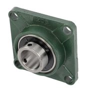 DURAFORCE 4PCS UCF208-24 Pillow Block Bearing 4-Bolt Self-Aligning 1-1/2" Bore Solid Base