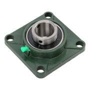 DURAFORCE 4PCS UCF208-24 Pillow Block Bearing 4-Bolt Self-Aligning 1-1/2" Bore Solid Base