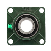 DURAFORCE 4PCS UCF208-24 Pillow Block Bearing 4-Bolt Self-Aligning 1-1/2" Bore Solid Base