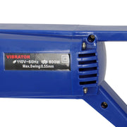DURAFORCE Portable Electric Concrete Vibrator 1500W Cement Concrete Construction Tool Blue
