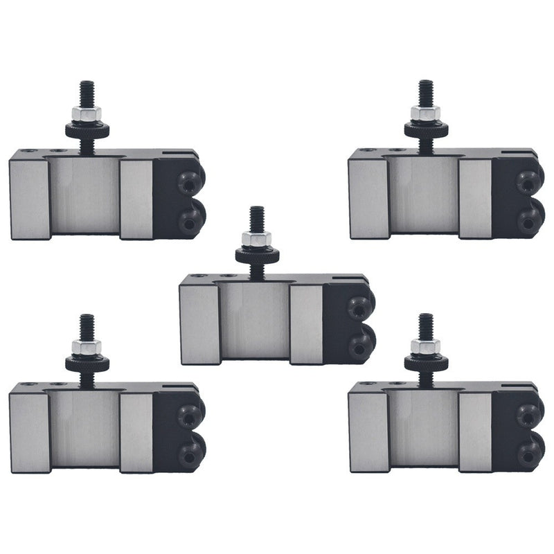 DURAFORCE 5Pack#10 OXA 250-010 Knurling Turning Facing Holder Quick Change Lathe Tool Post