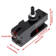 DURAFORCE 5Pack#10 OXA 250-010 Knurling Turning Facing Holder Quick Change Lathe Tool Post