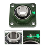 DURAFORCE Self Alignment UCF209-28 Pillow Block Bearing With 1 3/4" Bore Solid Base 6PCS