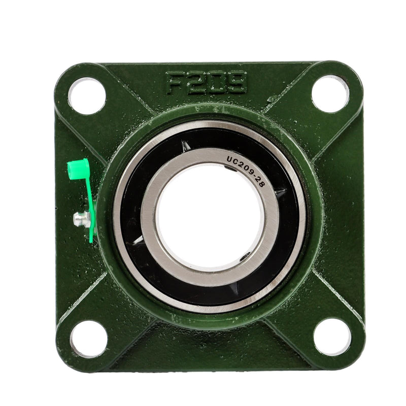 DURAFORCE Self Alignment UCF209-28 Pillow Block Bearing With 1 3/4" Bore Solid Base 6PCS