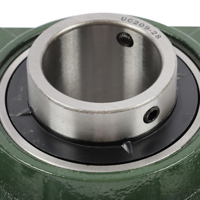DURAFORCE Self Alignment UCF209-28 Pillow Block Bearing With 1 3/4" Bore Solid Base 6PCS