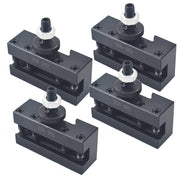 DURAFORCE 4 Pack BXA #2 250-202 Boring Tool Post Holder & Quick Change Turning Facing
