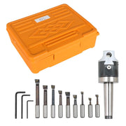 DURAFORCE Boring Head Boring Tool Set (2 Inch Head & MT3 & 1/2 Inch)