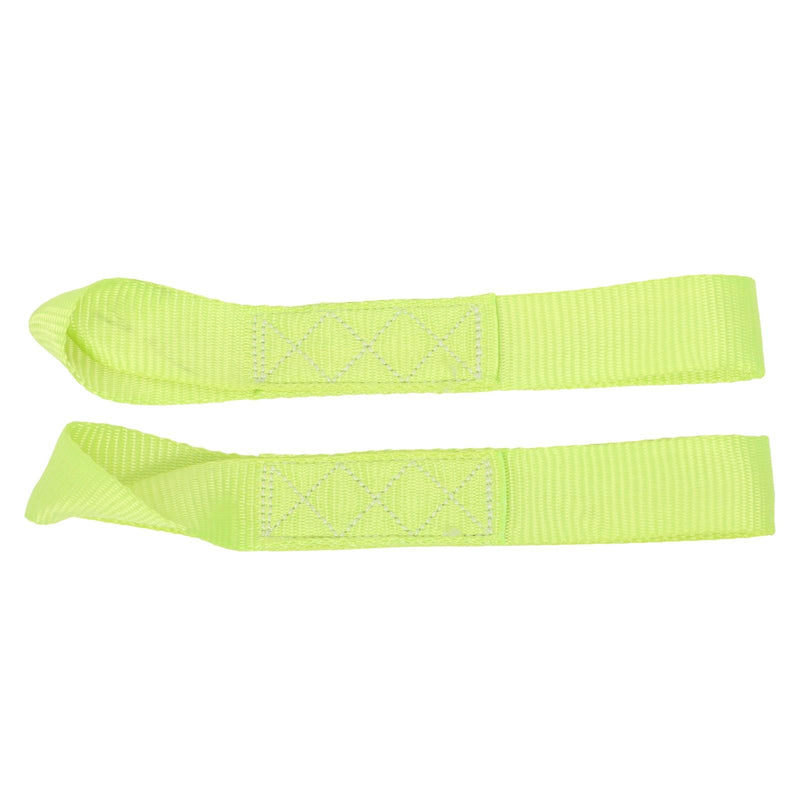 DURAFORCE Ratchet Straps (4 Pack) - 5208 lbs Break Strength 1.6"x8' Green Tie Down Straps