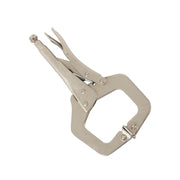DURAFORCE 10 Pcs 11" Adjustable Locking C-Clamp Pliers Grip With Swivel Pad Vise Jaws