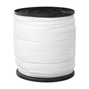 DURAFORCE 3/16 Inch Nylon Rope 1000 Foot Spool 100% Nylon Solid Braid Rope Dyeable White