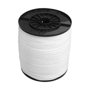 DURAFORCE 3/16 Inch Nylon Rope 1000 Foot Spool 100% Nylon Solid Braid Rope Dyeable White
