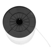 DURAFORCE 3/16 Inch Nylon Rope 1000 Foot Spool 100% Nylon Solid Braid Rope Dyeable White