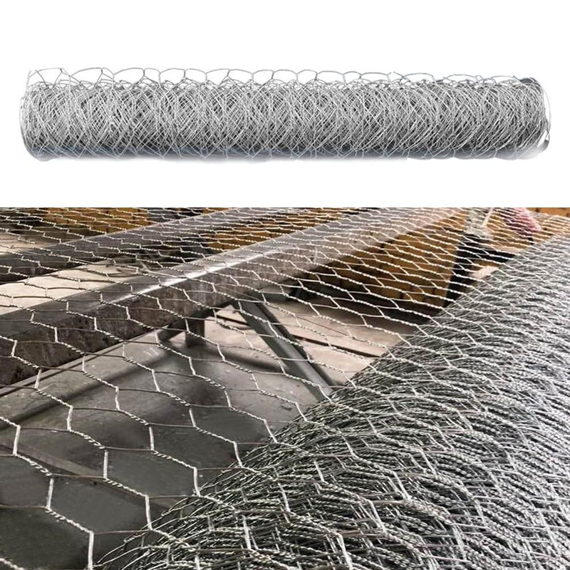 DURAFORCE 2" Holes 48"×150' Galvanized Poultry Net Metal Fencing Chicken Wire High Quality