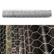 DURAFORCE 2" Holes 48"×150' Galvanized Poultry Net Metal Fencing Chicken Wire High Quality