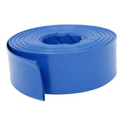 DURAFORCE 3" x 100 ft Pool Backwash Hose Blue PVC Lay Flat Water Discharge Pump Hoses