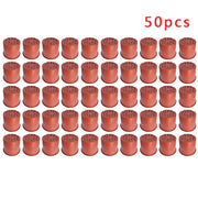 DURAFORCE Garden Flower Nursery 50 PCS Plastic Pots Seedlings Pot Plant Container Seed