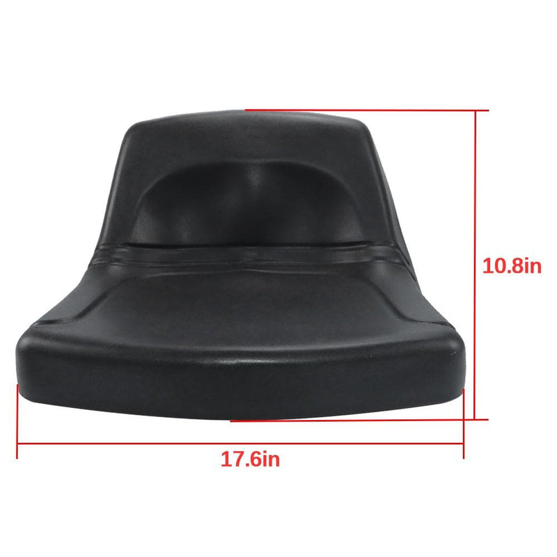DURAFORCE New Garden Lawn Mower Tractor Seat Black Back Waterproof Seat