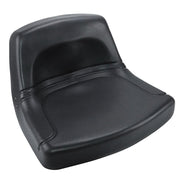 DURAFORCE New Garden Lawn Mower Tractor Seat Black Back Waterproof Seat