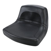 DURAFORCE New Garden Lawn Mower Tractor Seat Black Back Waterproof Seat