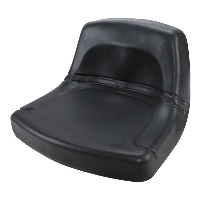 DURAFORCE New Garden Lawn Mower Tractor Seat Black Back Waterproof Seat