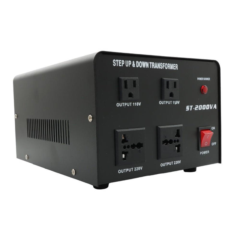 DURAFORCE 2000W Step Up/Down 220V - 110V /110V - 220V Voltage Converter Transformer