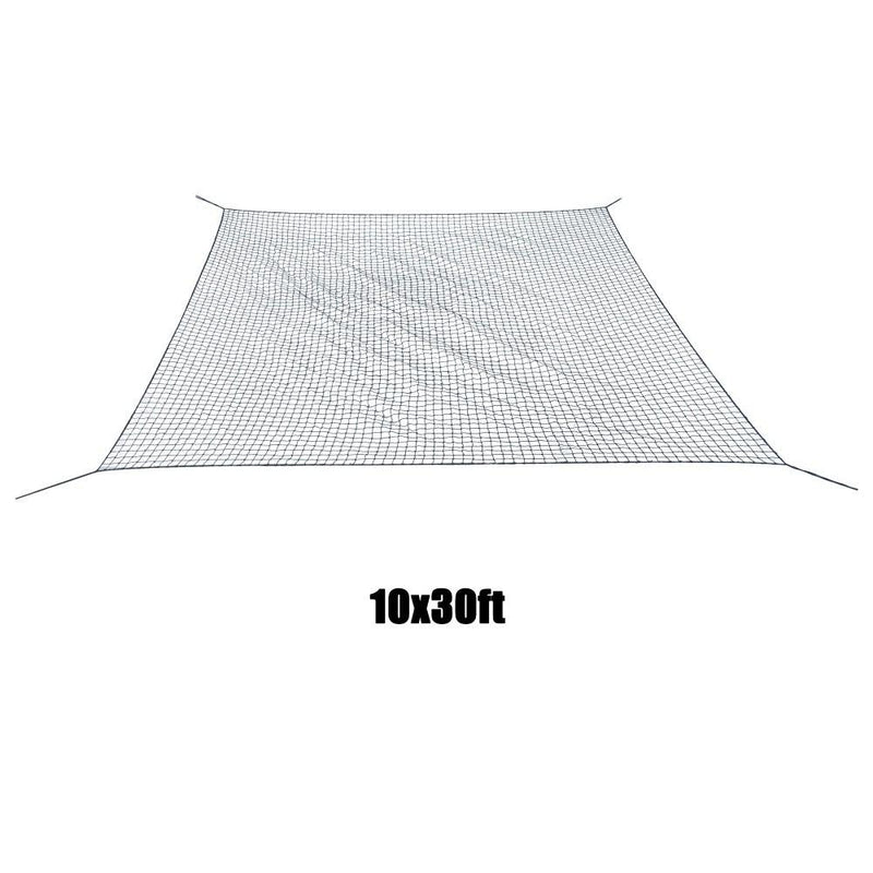 DURAFORCE 10 x 30 Feet Baseball Softball Backstop Nets Sports Netting Barrier Sports Net