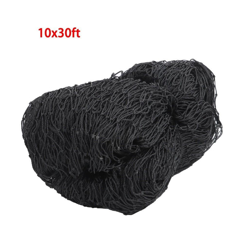 DURAFORCE 10 x 30 Feet Baseball Softball Backstop Nets Sports Netting Barrier Sports Net