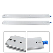 DURAFORCE 28 Inch Locking Drawer Slides 500lb Load Ball Bearing Full Extension Rails