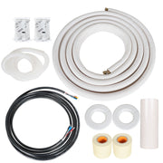 DURAFORCE 1/4 In-1/2 In Dia. White 16 Feet Install Kit For Mini Split Heat Pump Systems