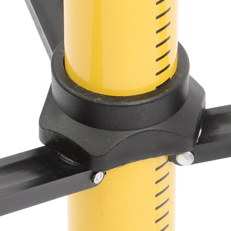 DURAFORCE 3.7M Laser Pole 12 Ft Adjustable Telescoping Laser Level Pole With Tripod