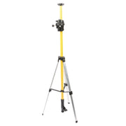 DURAFORCE 3.7M Laser Pole 12 Ft Adjustable Telescoping Laser Level Pole With Tripod