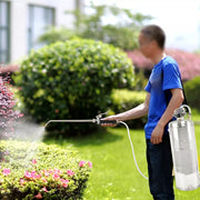 DURAFORCE With 3FT Reinforced Hose Garden Sprayer Stainless Steel Sprayer 1 Gallon 4 L New