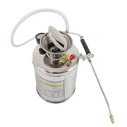 DURAFORCE With 3FT Reinforced Hose Garden Sprayer Stainless Steel Sprayer 1 Gallon 4 L New