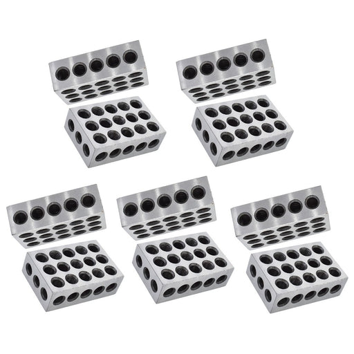 DURAFORCE 1-2-3 blocks 23 holes .0002" MACHINIST 123 5 MATCHED PAIRS ULTRA PRECISION