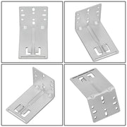 DURAFORCE 15" Concealed Drawer Slides: Soft Close, Full Extension, 100LB, 3D Adjustment