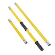 DURAFORCE 27 Feet Tree Pole Pruner Manual Branches Trimmer Tree Branch Garden Tools Yellow