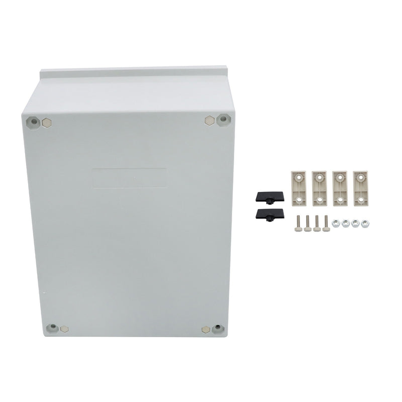 DURAFORCE 16"x12"x8" Fiberglass Electrical Enclosure Box NEMA3 IP65 Junction Box