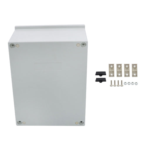 DURAFORCE 16"x12"x8" Fiberglass Electrical Enclosure Box NEMA3 IP65 Junction Box