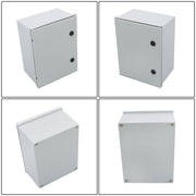 DURAFORCE 16"x12"x8" Fiberglass Electrical Enclosure Box NEMA3 IP65 Junction Box