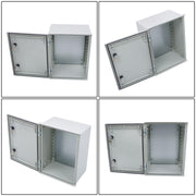 DURAFORCE 16"x12"x8" Fiberglass Electrical Enclosure Box NEMA3 IP65 Junction Box
