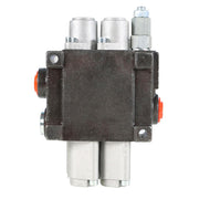DURAFORCE 2 Spool Hydraulic Monoblock Double Acting Control Valve, 11GPM, SAE Ports