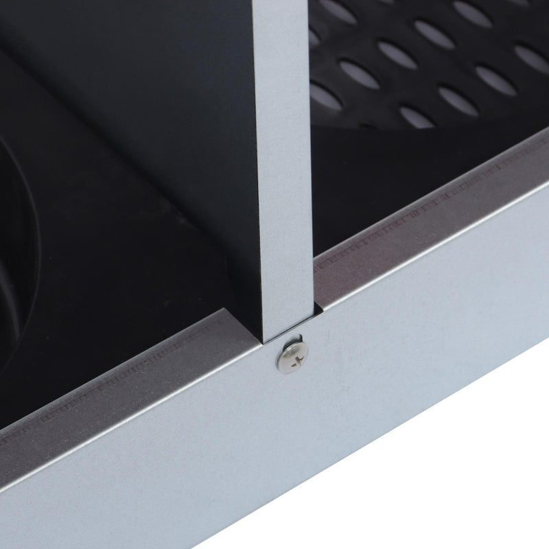 DURAFORCE 3 Hole Metal Chicken Nesting Boxes Laying Eggs Chicken Coop Hen Nest Box