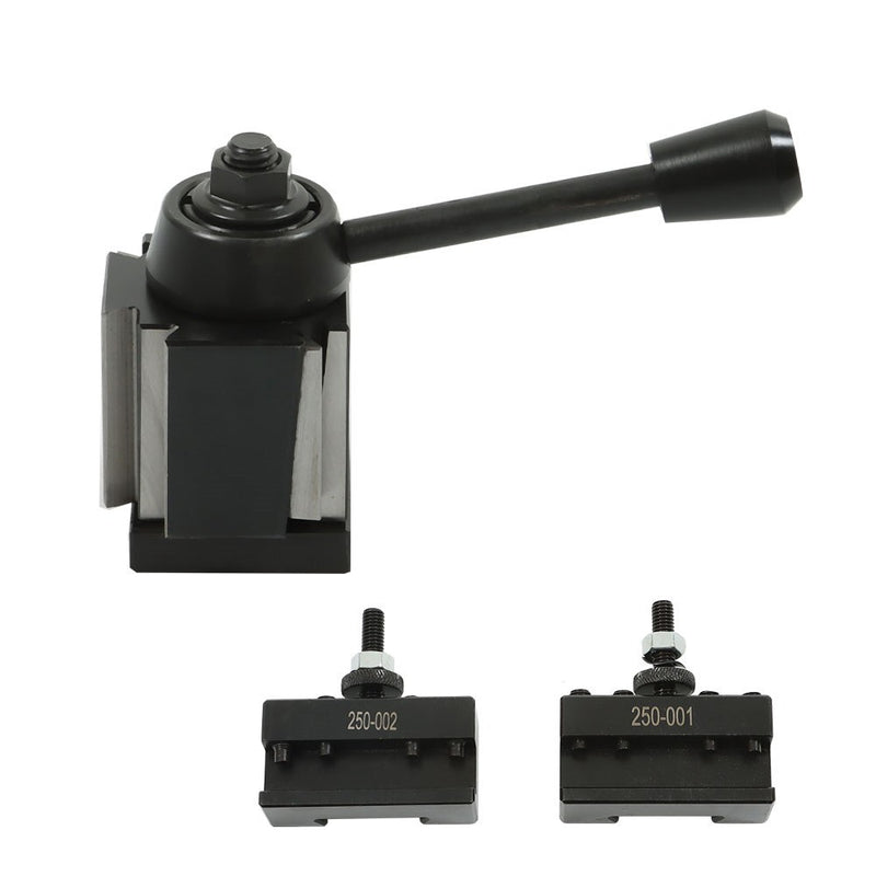 DURAFORCE OXA 250-000 Wedge Type Quick Change Tool Post Set For Lathe Up 3PCS