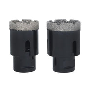 DURAFORCE Set Ceramic Marble Tile Kit Tool Diamond Hole Saw Set M14 Thread 6-68mm (Qty9)