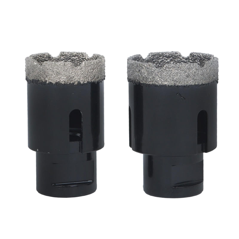 DURAFORCE Set Ceramic Marble Tile Kit Tool Diamond Hole Saw Set M14 Thread 6-68mm (Qty9)