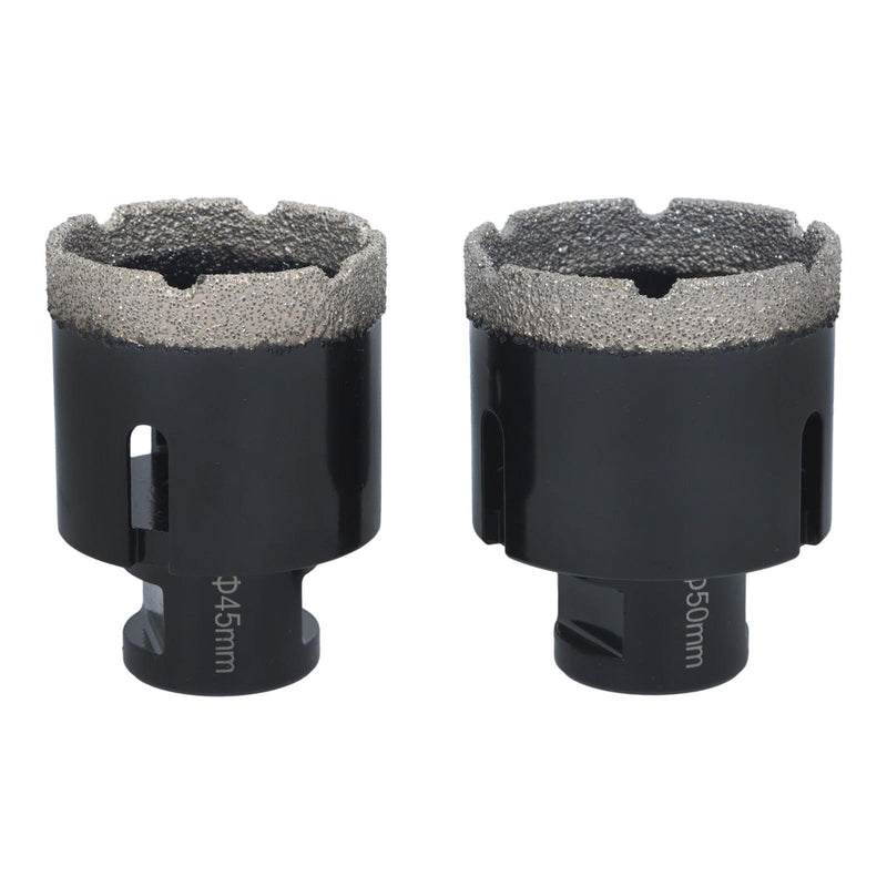 DURAFORCE Set Ceramic Marble Tile Kit Tool Diamond Hole Saw Set M14 Thread 6-68mm (Qty9)