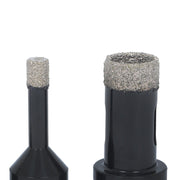 DURAFORCE Set Ceramic Marble Tile Kit Tool Diamond Hole Saw Set M14 Thread 6-68mm (Qty9)
